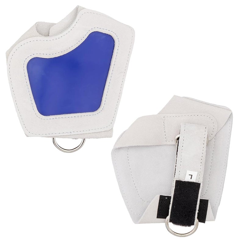 Sammons Preston Wheelchair Pushing Cuffs Pair of Fingerless Suede Gloves with Non Slip Material for Good Grip Adjustable Straps for Easy On Easy Off Function Comfortable Wheelchair Push Gloves